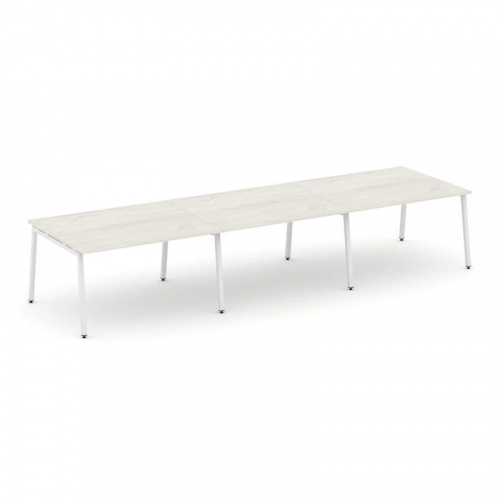 Style Project Стол переговорный SN-4A.SPRG-053.3 Акация Лорка/Металл Белый 4410*1180*750 фото 22