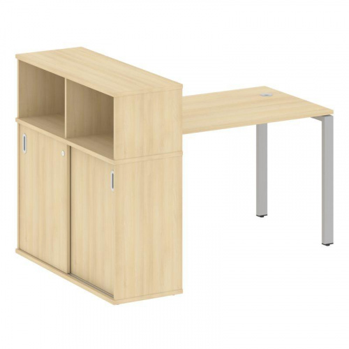 Стол письменный с шкафом-купе на П-обр. м/к Metal System БП.РС-СШК-3.2 фото 11 Стол письменный с шкафом-купе на П-обр. м/к Metal System БП.РС-СШК-3.2 фото 11