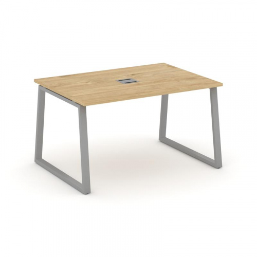 Style Project Стол переговорный SN-6T1.SPRG-004 Акация Лорка/Металл Антрацит/Заглушка Металл Антраци фото 2