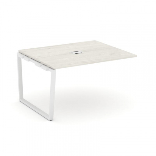 Style Project Проходной наб. элем. перег. стола SN-6T2.NSPRG-034 Акация Лорка/Металл Антрацит/Заглуш фото 13