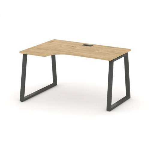Style Project Стол рабочий эргоном. SN-6T1.SPA-012(L) Акация Лорка/Металл Антрацит/Заглушка Пластик фото 22 Style Project Стол рабочий эргоном. SN-6T1.SPA-012(L) Акация Лорка/Металл Антрацит/Заглушка Пластик фото 22