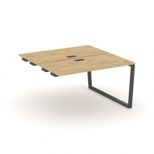 Style Project Стол-приставка к опор. элем. SN-6T2.DPRS-003 Акация Лорка/Металл Антрацит/Заглушка Пла фото 22