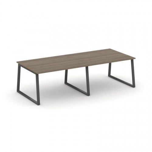 Style Project Стол переговорный SN-6T1.SPRG-043.3 Акация Лорка/Металл Антрацит 2760*1180*750 фото 25