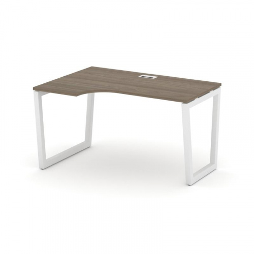 Style Project Стол рабочий эргоном. SN-5T2.SPA-022(L) Акация Лорка/Металл Антрацит/Заглушка Пластик фото 15