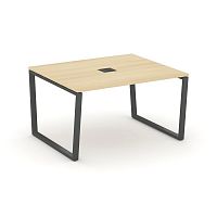 Style Project Стол переговорный SN-6T2.SPRG-032 Акация Лорка/Металл Антрацит/Заглушка Металл Антраци