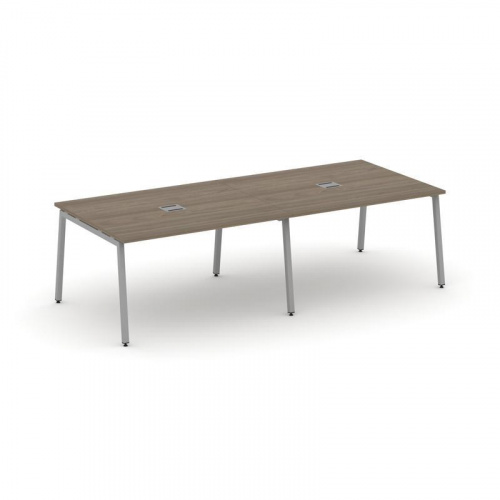 Style Project Стол переговорный SN-4A.SPRG-043 Акация Лорка/Металл Антрацит 2760*1180*750 фото 3 Style Project Стол переговорный SN-4A.SPRG-043 Акация Лорка/Металл Антрацит 2760*1180*750 фото 3