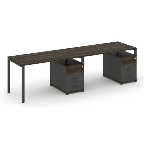 Бенч-система на 2 места с 2 опорными тумбами Concept CN.ORS-312 фото 3