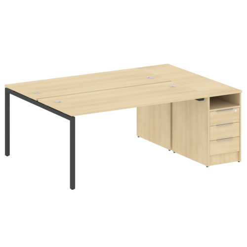 Бенч-система с тумбой на П-обр. м/к Metal System Quattro 40БП.РС-СТП-2.4 фото 15