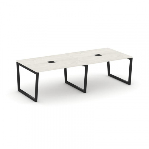 Style Project Стол переговорный SN-5T2.SPRG-044 Акация Лорка/Металл Антрацит/Заглушка Металл Антраци фото 6 Style Project Стол переговорный SN-5T2.SPRG-044 Акация Лорка/Металл Антрацит/Заглушка Металл Антраци фото 6