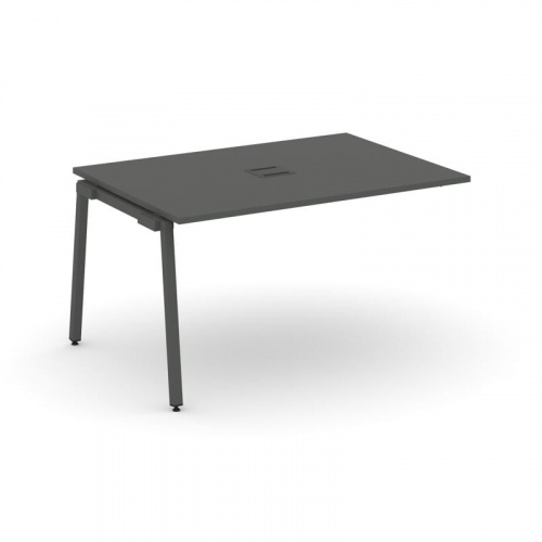 Style Project Проходной наб. элем. перег. стола SN-4A.NSPRG-004 Антрацит/Металл Белый 1580*980*750 фото 23