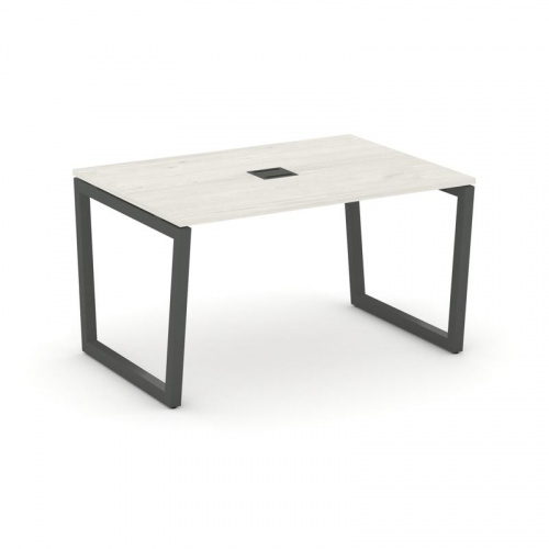 Style Project Стол переговорный SN-5T2.SPRG-004 Акация Лорка/Металл Антрацит/Заглушка Металл Антраци фото 24