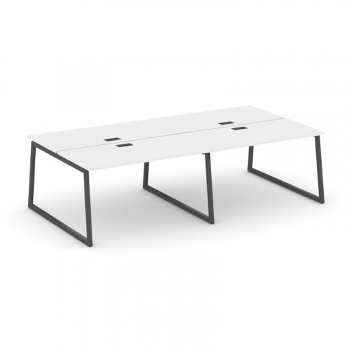 Style Project Рабочая станция 2-х сторон. SN-4T1.DRS-034 Акация Лорка/Металл Антрацит/Заглушка Пласт фото 13