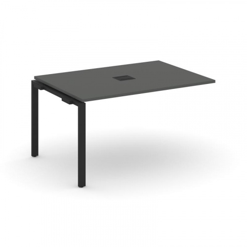 Style Project Проходной наб. элем. перег. стола SN-6P.NSPRG-002 Антрацит/Металл Белый 1180*980*750 фото 16