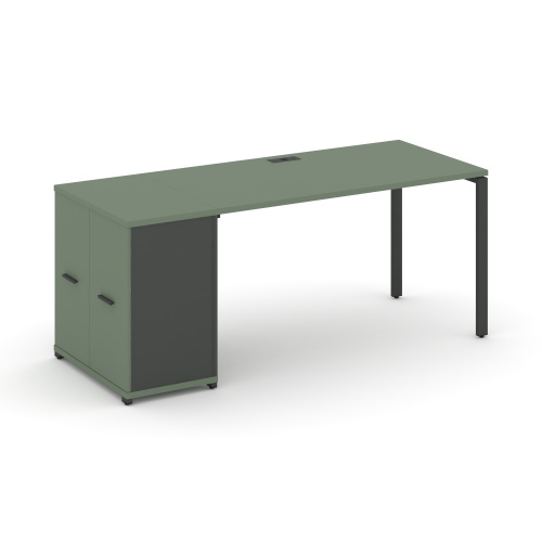 Стол офисный с опорным распашным шкафом Concept CN.SP-217 фото 2