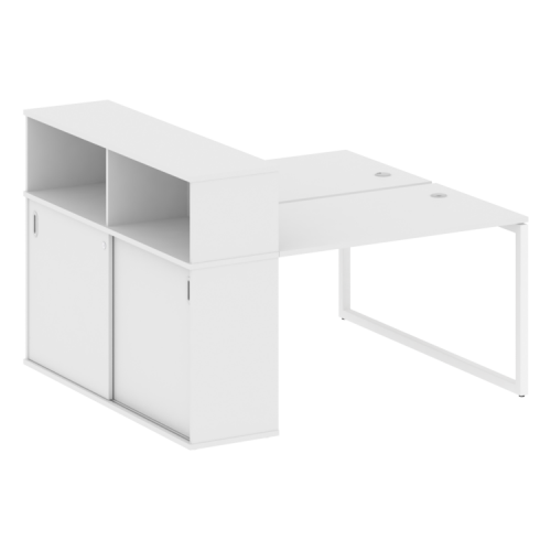 Бенч-система с шкафом-купе на О-обр. м/к Metal System Quattro 40БО.РС-СШК-2.2 фото 10