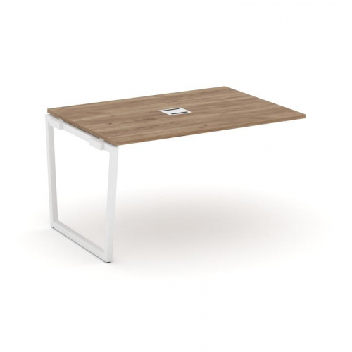 Style Project Проходной наб. элем. перег. стола SN-4T2.NSPRG-001 Акация Лорка/Металл Антрацит/Заглуш фото 10