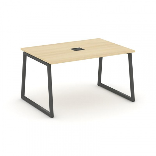 Style Project Стол переговорный SN-4T1.SPRG-004 Акация Лорка/Металл Антрацит/Заглушка Металл Антраци фото 28