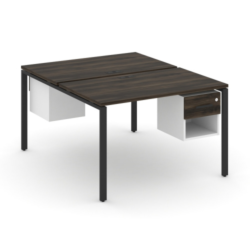 Бенч-система на 2 места с подвесными тумбами Concept CN.DRS-118 фото 9