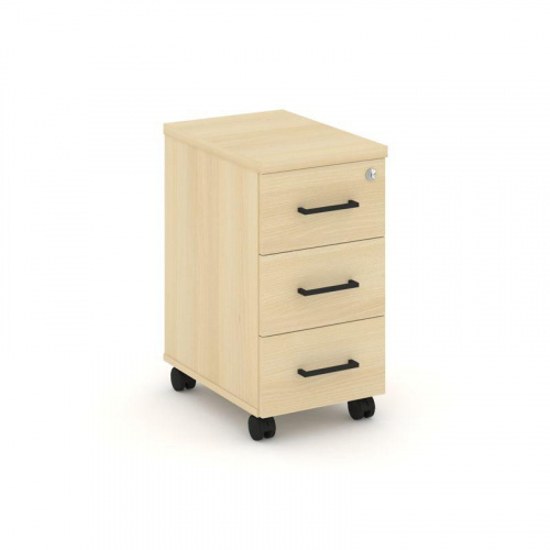 Style Project Тумба мобильная з/с ЛХДФ SN.TM-004 Акация Лорка/Черный Ручки 320*460*611 фото 20