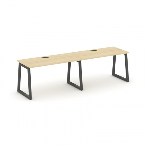 Style Project Рабочая станция 1 сторон. SN-5T1.ORS-023 Акация Лорка/Металл Антрацит/Заглушка Пластик фото 28