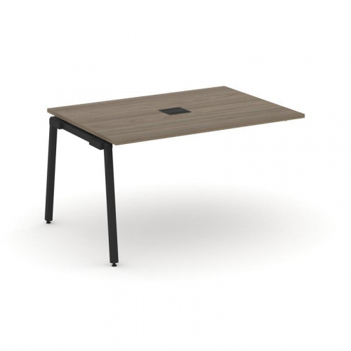 Style Project Проходной наб. элем. перег. стола SN-4A.NSPRG-004 Антрацит/Металл Белый 1580*980*750 фото 9