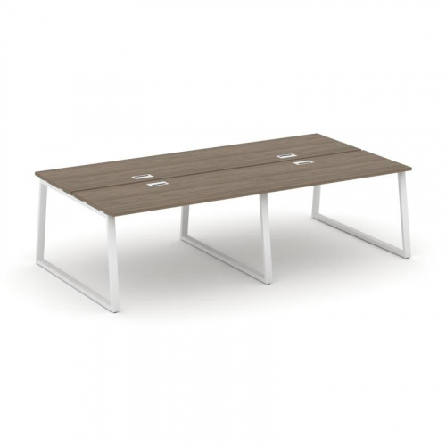 Style Project Рабочая станция 2-х сторон. SN-6T1.DRS-051 Акация Лорка/Металл Антрацит/Заглушка Пласт фото 15