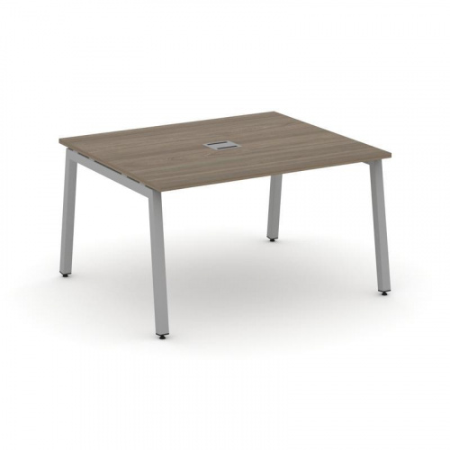 Style Project Стол переговорный SN-5A.SPRG-032 Акация Лорка/Металл Белый 1180*1180*750 фото 9