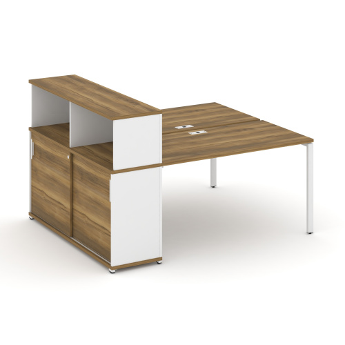 Бенч-система с опорным шкафом-купе с надставкой Concept CN.DRS-239 фото 8