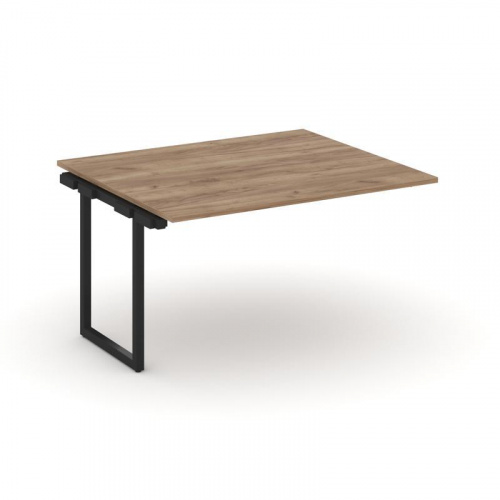 Style Project Проходной наб. элем. перег. стола SN-4O.NSPRG-033.3 Дуб Наварра/Металл Черный 1380*118