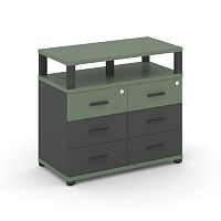 Тумба приставная с 6 ящиками Concept CN.TSP-009 A