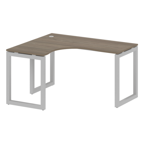 Стол криволинейный левый на О-обр. м/к Metal System Quattro 50БО.СА-3 (L)